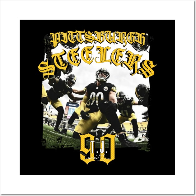 Steelers 90 Wall Art by NFLapparel